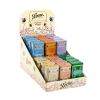 Assortii-pastillit esillepanossa, metallilaatikko (Leone, Italia) 24 x 30 g