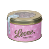 Mustikkahyytelökarkit pyöreässä metallirasia (Leone, Italia) 150 g
