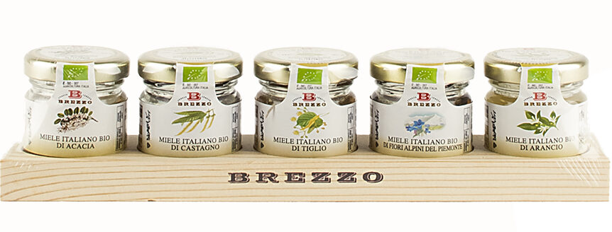 5 BIO-hunajaa, puualustalla (Italia) 175 g