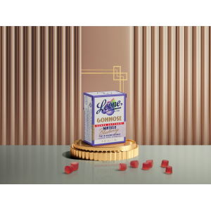Sokerittomat kumimakeiset – mustikkamaku, 33 g