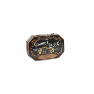 Sokerittomat appelsiini-/lakritsa kumimakeiset , VEGAN (Leone, Italia) 42 g