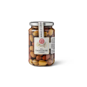 Taggiasche-oliivit, suolavedessä 200 g (Italia, Liguria)