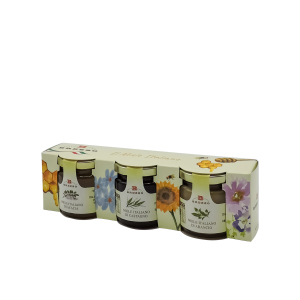 3 Hunajavalikoima – akaasia, kastanja ja appelsiini (Italia) 300 g