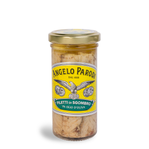 Makrillifilee oliiviöljyssä (Angelo Parodi) 150 g