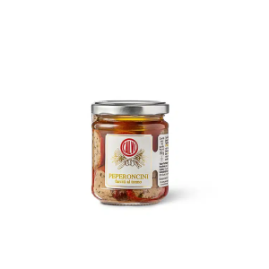 Tonnikalalla ja kapriksilla täytetyt pyöreät paprikat 180 g (Italia, Liguria)