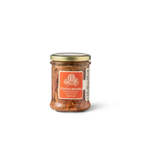 Välimeren punainen tonnikala oliiviöljyssä 200 g (Italia, Liguria)