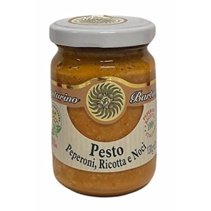 Pesto paprikalla, ricottalla ja pähkinöillä 130 g (Italia)
