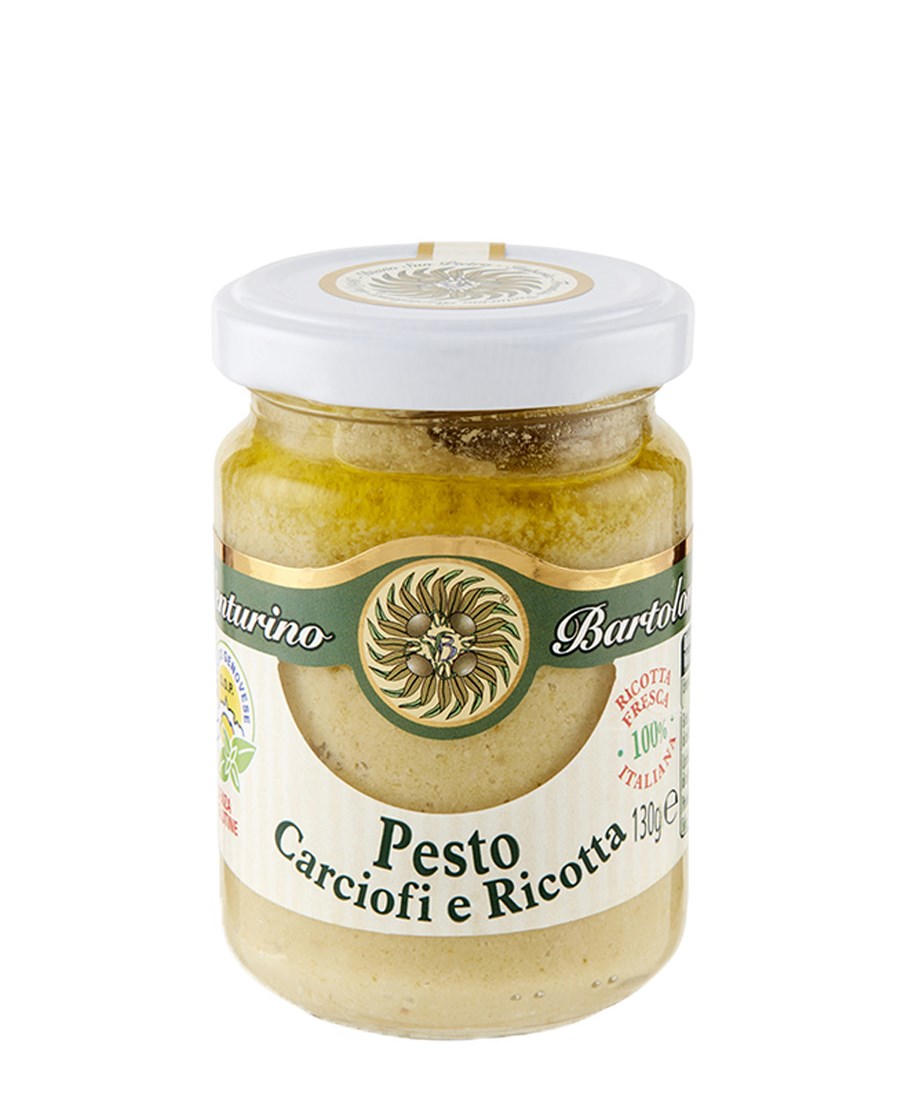 Pesto artisokilla ja ricottalla 130 g