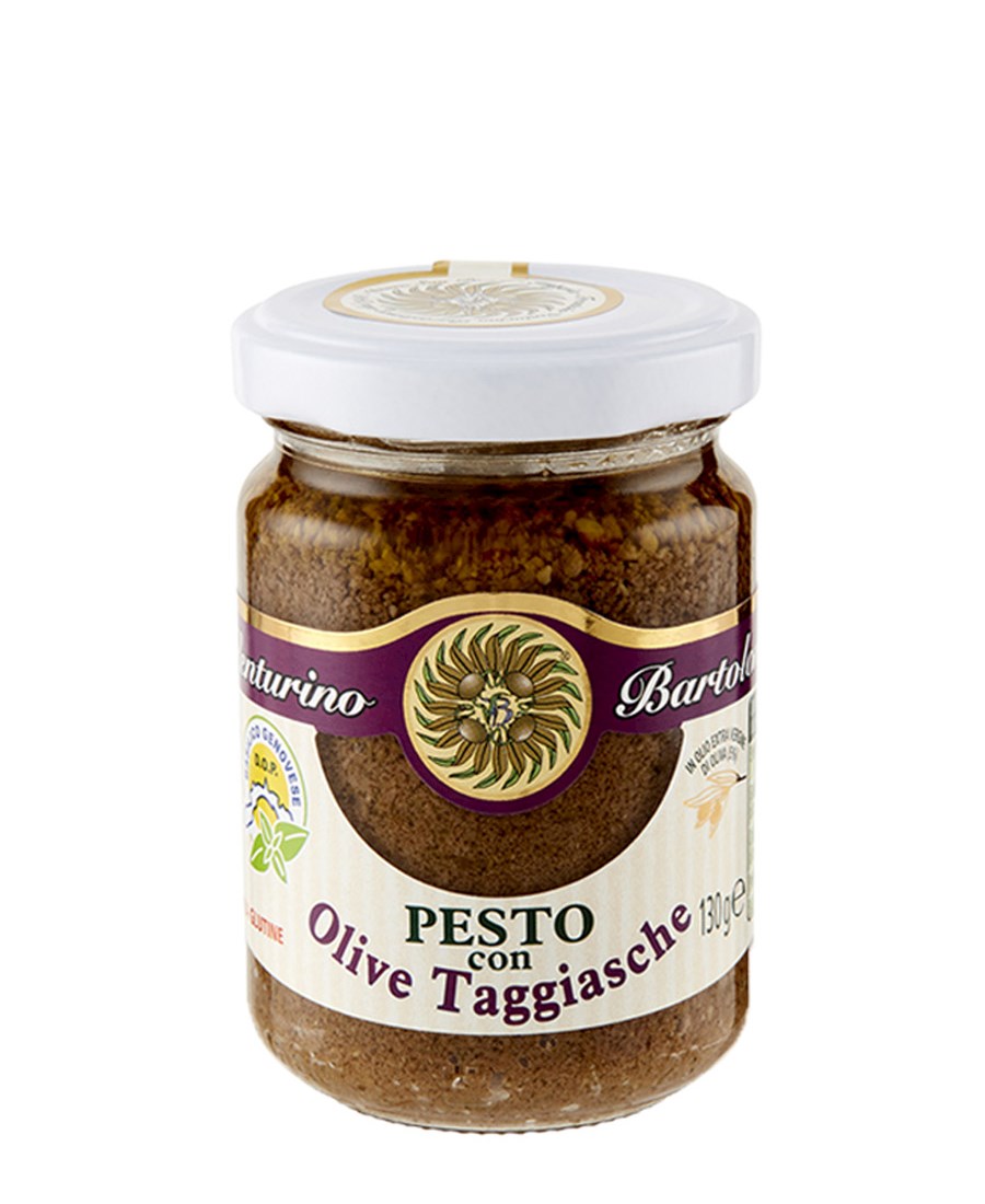 Pesto Genovese ”Taggiasche”-oliiveilla 130 g