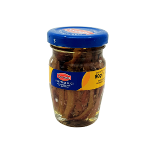 Donzela-välimeren sardellit, auringonkukkaöljyssä 80 g