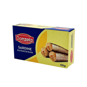 Sardiinit Donzela, oliiviöljyssä 125 g
