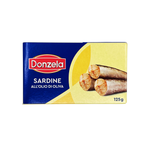 Alternative view of Sardiinit Donzela, oliiviöljyssä 125 g